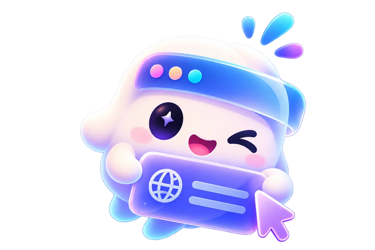 Browser-Sprite, the Html to Figma Design mascot